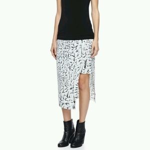 Helmut Lang Asymmetrical skirt